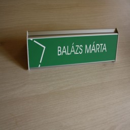 Braille információs táblák